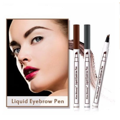 Waterproof Natural Eyebrow Pen Four-claw Eye Brow Tint Fork