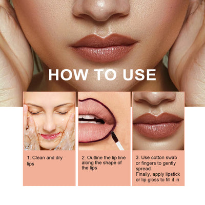 Waterproof Long Lasting Plump Soft Lip Gloss Makeup Cosmetics