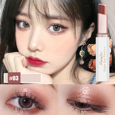 Lazy Eyeshadow Stick Stereo Gradient Shimmer Double